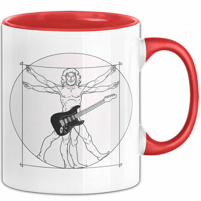 Musikliebhaber Musiker Tasse Geschenk Lustige Geschenkidee Spruch Rot Trendation