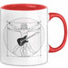 Musikliebhaber Musiker Tasse Geschenk Lustige Geschenkidee Spruch Rot Trendation