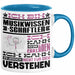 Musikwissenschaftler Geschenk Tasse Lustige Geschenkdiee für einen Musikwissenschaftler Geburtstag Ich Bin Musikwissenschaftler Ich Kann Es Dir Erklären Aber Nicht Für Dich Verstehen Blau Trendation