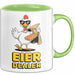 Huhn Tier Bauer Tasse Becher Geschenk Lustige Geschenkidee Spruch Eier Dealer Grün Trendation