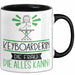 Keyboarderin Geschenk Tasse Becher Die Frau Die Allen Kann Geschenkidee für eine Keyboarderin Lustig Schwarz Trendation