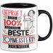 Beste Tonmeisterin Der Welt Tasse Geschenk für Eine Tonmeisterin Geprüft Und Sicher Geschenkidee Geburtstag Weihnachten Trendation