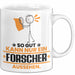 Forscher Geschenk Tasse So Gut Kann Nur Ein Forscher Aussehen Geschenkidee Kaffee-Becher Weiß Trendation