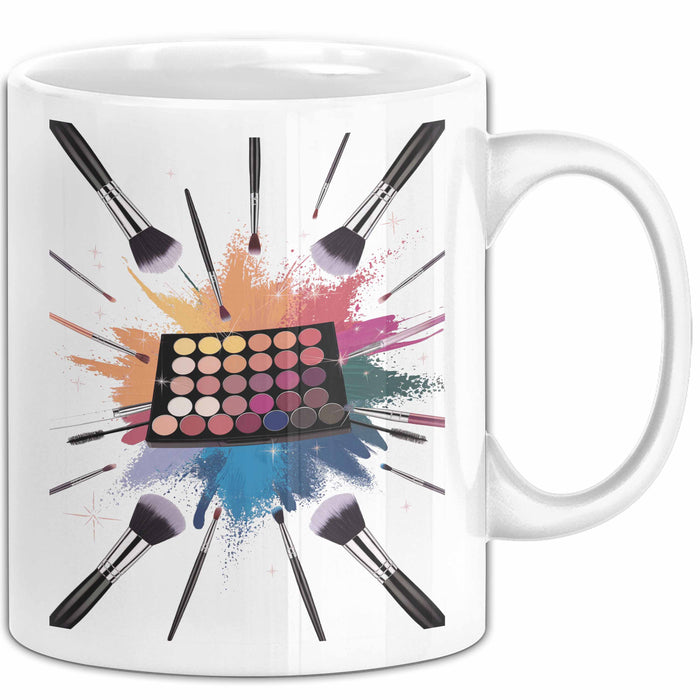 Make Up Artist Tasse Geschenk Lustige Geschenkidee Spruch Für Beauty Kreative Weiß Trendation