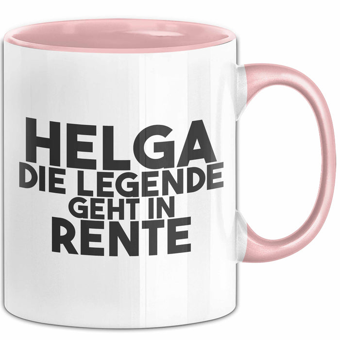Helga Tasse Helga – Die Legende Geht In Rente Geschenk
