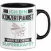 Konzertpianist Tasse Geschenk für Konzertpianist Geburtstag Lustiger Spruch Kaffee-Becher Was Ist Deine Superkraft Schwarz Trendation