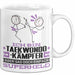 Taekwondo-Kämpfer Geschenk Tasse Ich Bin Taekwondo-Kämpfer Aber Sag Doch Einfach Superheld Lustige Geschenkdiee für Taekwondo-Kämpfer Kaffee-Becher Weiß Trendation