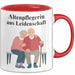 Krankenschwester Pflege Betreuung Tasse Geschenk Lustige Geschenkidee Spruch Altenpflegerin Aus Leidenschaft Rot Trendation