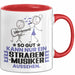 Straßenmusiker Geschenk Tasse So Gut Kann Nur Ein Straßenmusiker Aussehen Geschenkidee Kaffee-Becher Rot Trendation