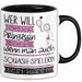 Squash-Spielerin Tasse Geschenk Spruch Wer Will Schon Prinzessin Sein Wenn Man Auch Squash-Spielerin Sein Kann Trendation