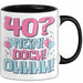 40er Geburtstag Geschenk Männer Frauen 40 Nein Doch Ohhhh Lustiger Spruch Geschenkidee Kaffee-Becher Trendation