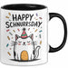 Geburtstagsfeier Katze Tasse Geschenk Lustige Geschenkidee Spruch Happy Schnurrsday Trendation