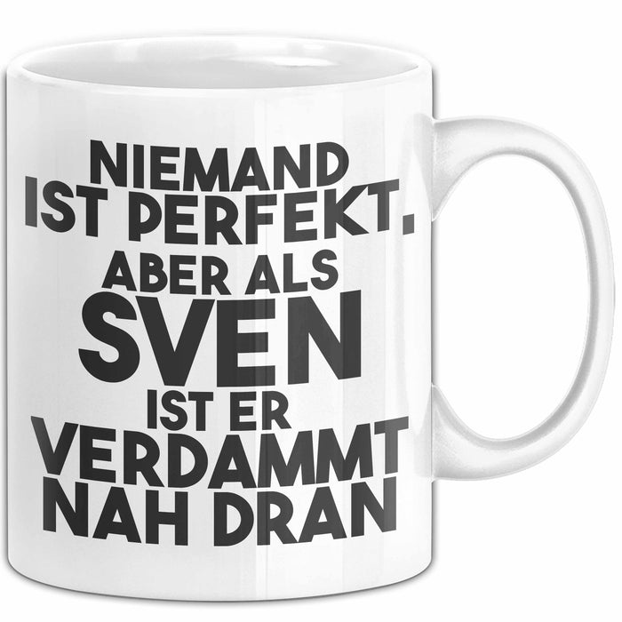 Sven Tasse Niemand Ist Perfekt, Aber Als Sven Ist Er Verdammt Nah Dran Weiß Trendation