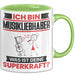 Musikliebhaber Tasse Geschenk für Musikliebhaber Geburtstag Lustiger Spruch Kaffee-Becher Was Ist Deine Superkraft Grün Trendation
