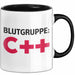 IT Programmierer Tasse Geschenk Blutgruppe C++ Spruch Trendation