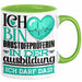 Baustoffprüferin Ausbildung Start Geschenk Tasse Ich Bin Baustoffprüferin In Der Ausbildung Ich Darf Das Kaffee-Becher Geschenkidee Grün Trendation