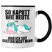 Trendation - Lustige Tassen mit Sprüchen Arbeitskollege Geschenk Kollege Mitarbeiter Geschenkidee Schwarz Trendation