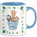 Tierpfleger Tasse Geschenk Lustige Geschenkidee Spruch Für Tier Betreuer Blau Trendation