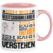 Gleitschirmlehrer Geschenk Kaffee-Tasse Geschenkidee für Gleitschirmlehrer Ich Bin Gleitschirmlehrer Ich Kann Es Dir Erklären Jedoch Nicht Für Dich Verstehen Spruch Lustig Rosa Trendation