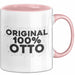 Otto Tasse Original 100% Otto Geschenk Rosa Trendation