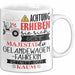 Geländewagenfahrerin Tasse Geschenk Lustiger Spruch Bitte Erheben Sie Sich Seine Majestät Die Geländewagenfahrerin Betritt Den Raum Weiß Trendation