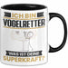 Vogelretter Tasse Geschenk für Vogelretter Geburtstag Lustiger Spruch Kaffee-Becher Was Ist Deine Superkraft Schwarz Trendation