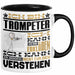 Trompeter Geschenk Tasse Geschenkidee für Trompeter Geburtstag Lustig Ich Bin Trompeter Ich Kann Es Dir Erklären Aber Nicht Für Dich Verstehen Schwarz Trendation