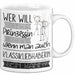 Klassikliebhaberin Tasse Geschenk Spruch Wer Will Schon Prinzessin Sein Wenn Man Auch Klassikliebhaberin Sein Kann Weiß Trendation