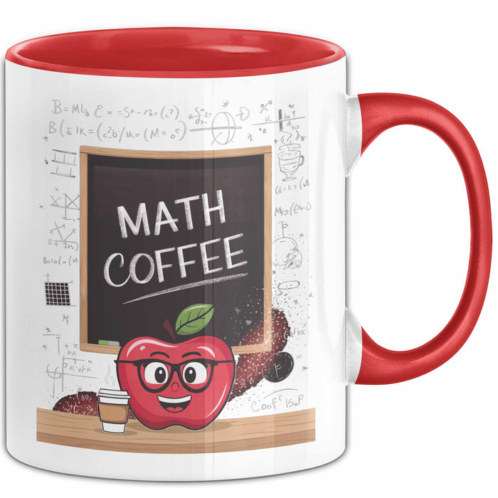 Lehrer Tasse Geschenk Lustige Geschenkidee Spruch Für Pädagogen Rot Trendation