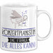Konzertpianistin Geschenk Tasse Becher Die Frau Die Allen Kann Geschenkidee für eine Konzertpianistin Lustig Weiß Trendation