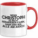 Christoph Tasse Wenn Christoph Nicht Repariert, Sind Wir Am Arsch Geschenk Rot Trendation