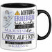 Langläuferin Tasse Geschenk Lustiger Spruch Bitte Erheben Sie Sich Seine Majestät Die Langläuferin Betritt Den Raum Schwarz Trendation