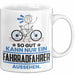 Fahrradfahrer Geschenk Tasse So Gut Kann Nur Ein Fahrradfahrer Aussehen Geschenkidee Kaffee-Becher Weiß Trendation