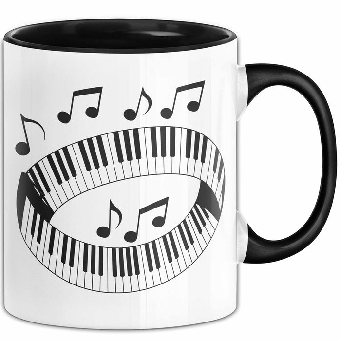 Pianist Tasse Geschenkidee für Fans klassischer Tastenklänge Trendation
