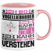 Vogelliebhaber Geschenk Kaffee-Tasse Geschenkidee für Vogelliebhaber Ich Bin Vogelliebhaber Ich Kann Es Dir Erklären Jedoch Nicht Für Dich Verstehen Spruch Lustig Rosa Trendation