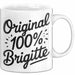 Brigitte Tasse Geschenk Original 100% Brigitte Geschenkidee Geburtstag Weiß Trendation
