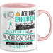 Vogelrescuerin Tasse Geschenk Lustiger Spruch Bitte Erheben Sie Sich Seine Majestät Die Vogelrescuerin Betritt Den Raum Rosa Trendation