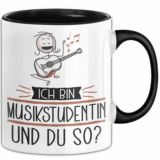 Musikstudentin Tasse Geschenk Ich Bin Musikstudentin Und Du So Geschenkidee Lustiger Spruch Becher Trendation
