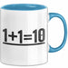 Informatik Softwareprogrammierer Tasse Geschenk Lustige Geschenkidee Spruch Blau Trendation