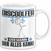 Discgolfer Tasse Geschenk für Discgolfer Der Mann Der Alles Kann Geschenkidee zum Geburtstag Weiß Trendation