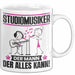 Studiomusiker Tasse Geschenk für Studiomusiker Der Mann Der Alles Kann Geschenkidee zum Geburtstag Weiß Trendation