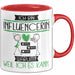Influencerin Tasse Geschenk Ich Bin Influencerin Warum Weil Ich Es Kann Geschenkidee Geburtstag Rot Trendation