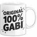 Gabi Tasse Geschenk Original 100% Gabi Geschenkidee Geburtstag Weiß Trendation