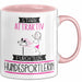 Hundesportlerin Tasse Geschenk Becher Stark Attraktiv Furchtlos Hundesportlerin Lustige Geschenkidee Rosa Trendation