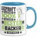 Bäcker Geschenk Lustiger Spruch für Bäcker Geschenkidee Bester Bäcker Der Welt Blau Trendation