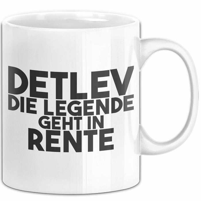 Detlev Tasse Detlev – Die Legende Geht In Rente Geschenk