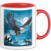 Adler Vogel Tasse Geschenk Lustige Geschenkidee Spruch Rot Trendation