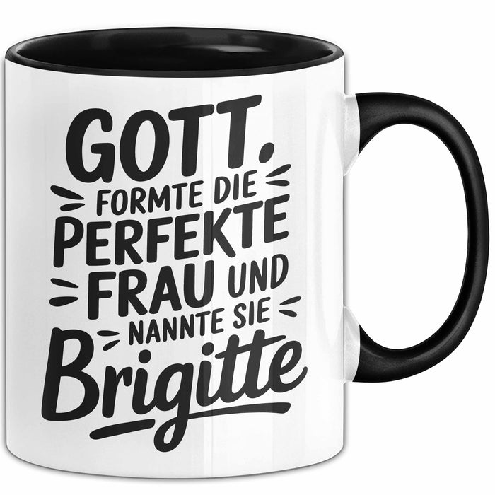 Brigitte Tasse Geschenk Gott Formte Die Perfekte Frau Brigitte Geschenkidee
