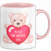 Entschuldigung Tasse Es Tur Mir Wirklich Leid Geschenkidee Sorry Becher Rosa Trendation