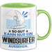 Windsurfer Geschenk Tasse So Gut Kann Nur Ein Windsurfer Aussehen Geschenkidee Kaffee-Becher Grün Trendation